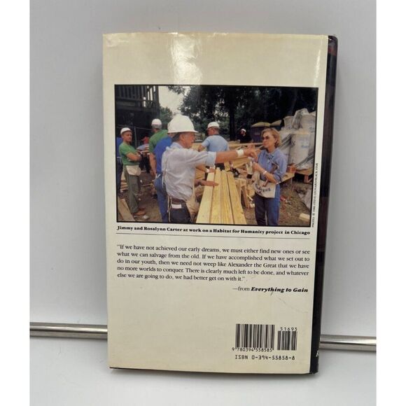 Jimmy & Rosalynn Carter Signed "Everything To Gain" Book JSA Authenticated - Picture 6 of 8